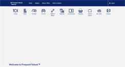 Desktop Screenshot of frequentvalues.com.au