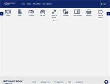 Tablet Screenshot of frequentvalues.com.au
